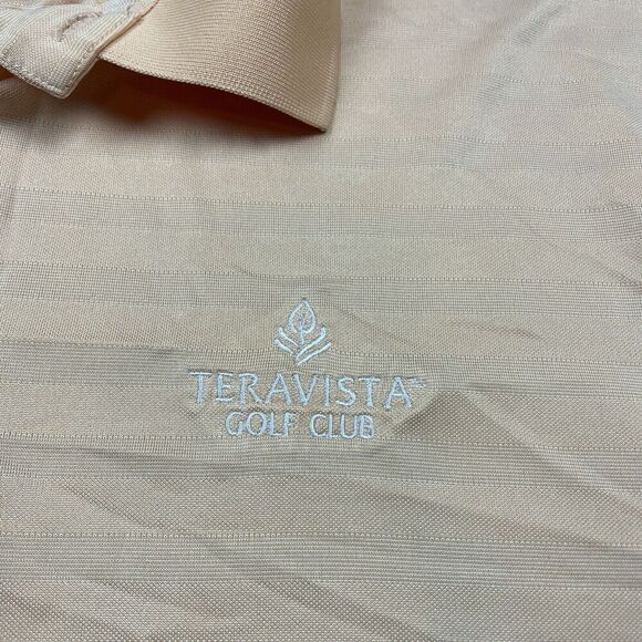 FootJoy Polo Shirt Mens Extra Large Orange Golf Short Sleeve Golfer Stretch - Picture 3 of 12